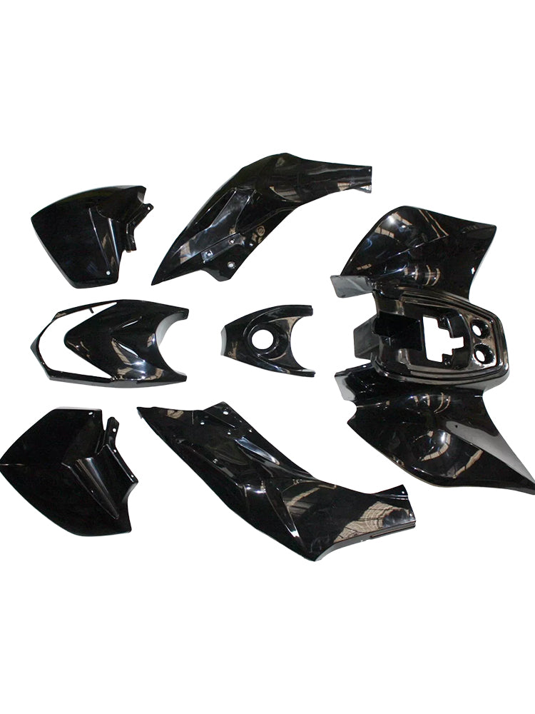 Kit de carénage et de protection de garde-boue en plastique pour quad tout-terrain Tiger 125 cc ATV noir