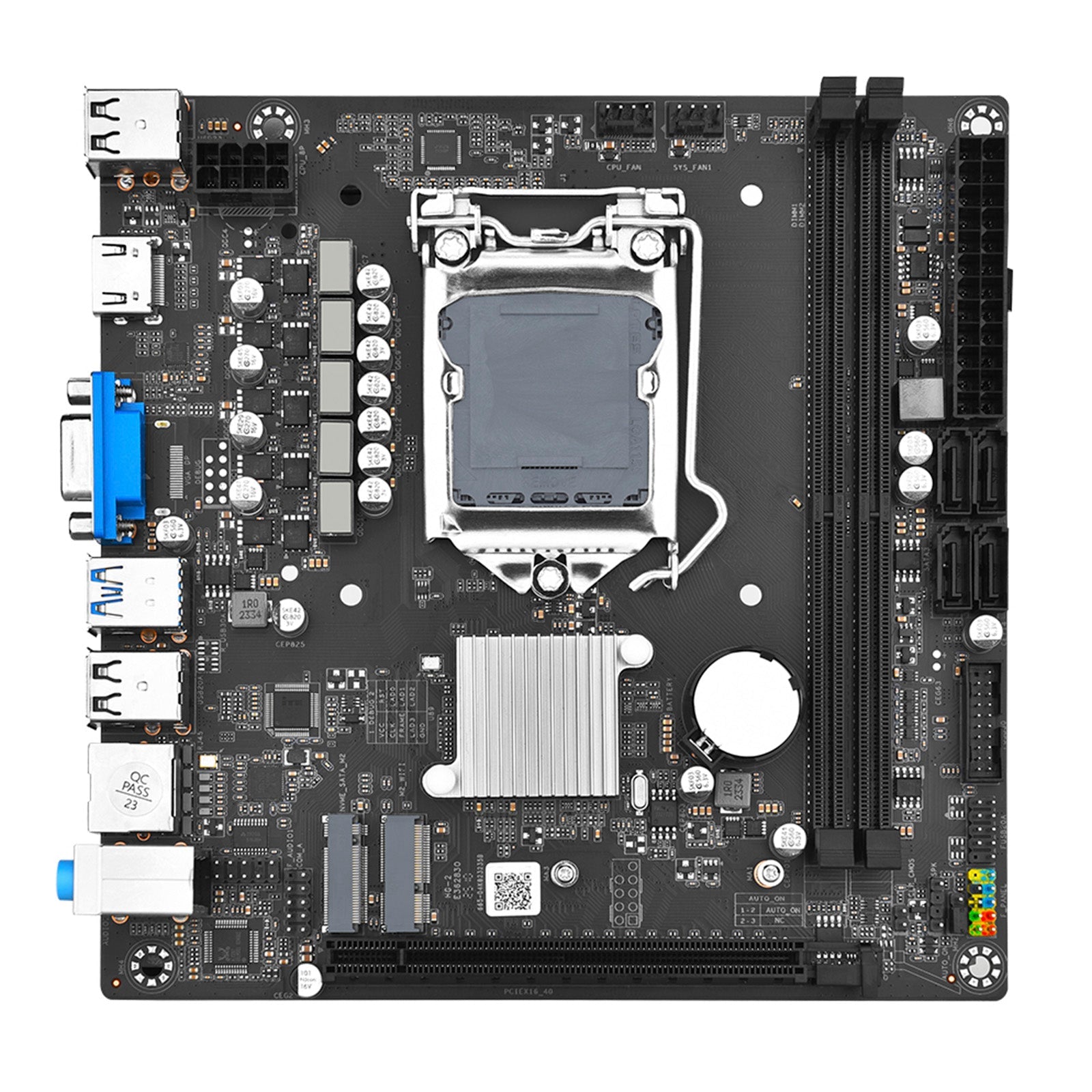 Carte mère H510M-I pour ordinateur, processeur LGA1200, DDR4 1200 broches, NVME, Wi-Fi
