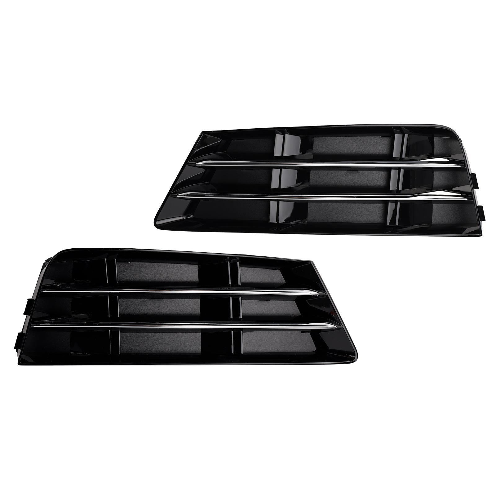 Lower bumperrooster voor mistlampen vooraan audi A4 B9 2016-2018, 2 stuks