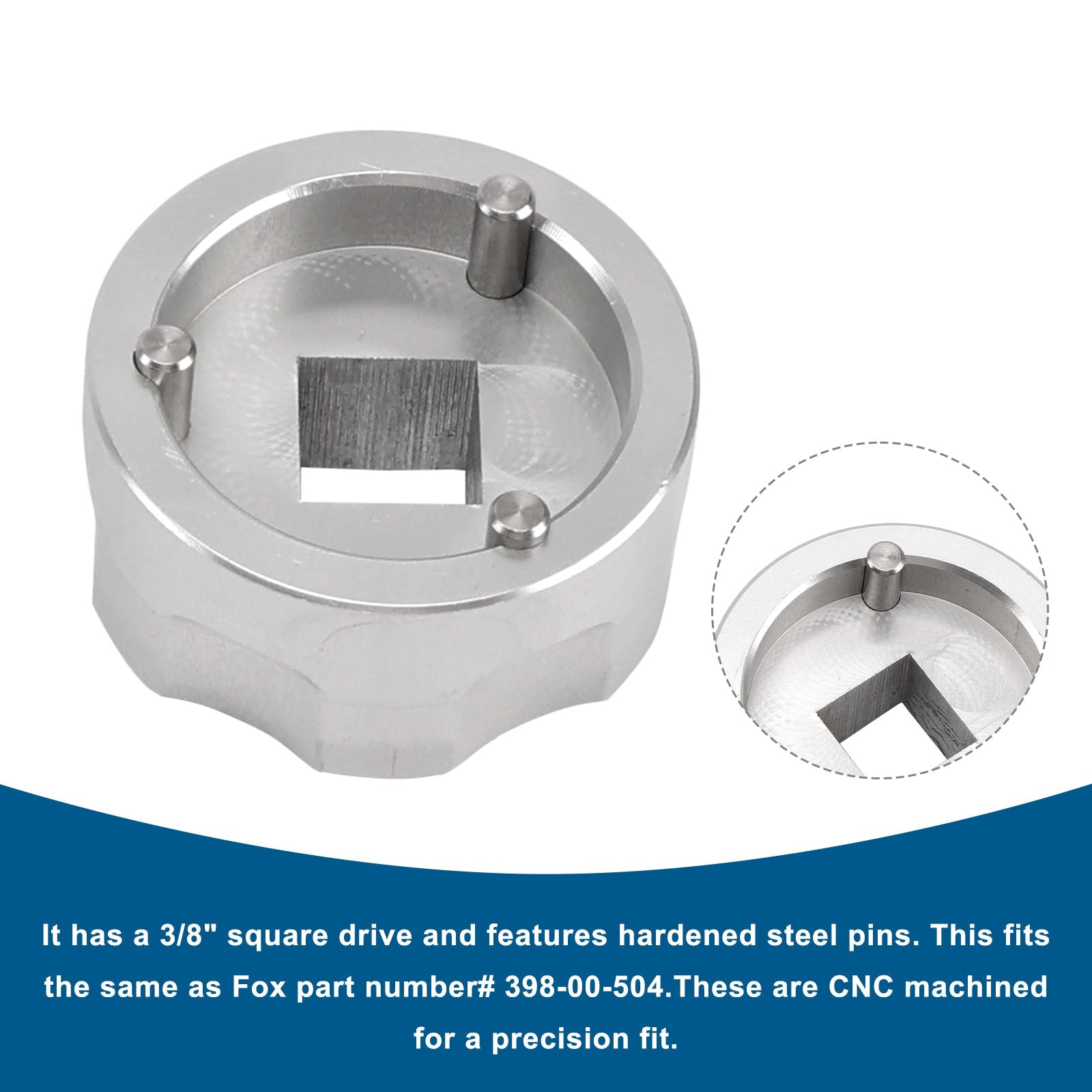 Orodje za odstranjevanje zunanjih batnih vilic Fox CTD s 3 zobci - 398-00-504