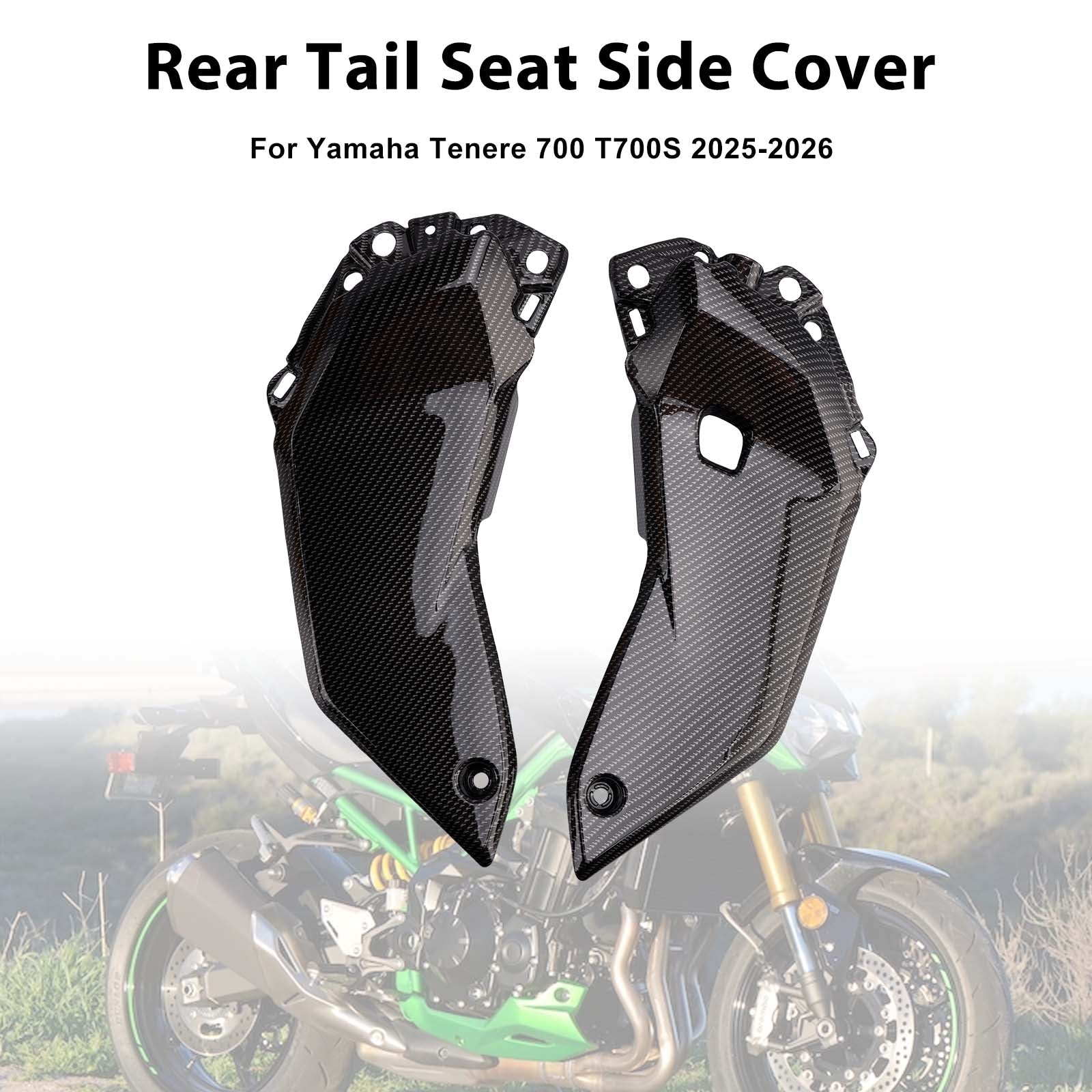 2025-2026 Per Yamaha Tenere 700 T700S Sella posteriore Carenatura laterale