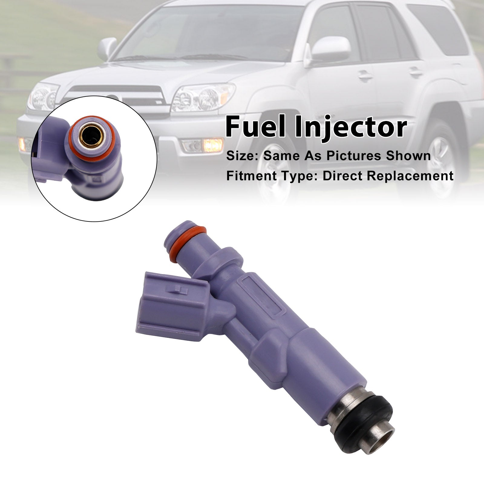 1 inyector de combustible para Toyota Tundra 4.7L 5.7L 05-09 LEXUS IS200 23250-70120