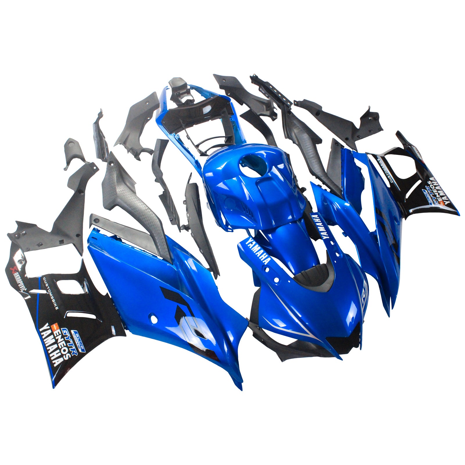 ABS Plastic Kairing Kit voor Yamaha YZF R3 R25 2022-2024