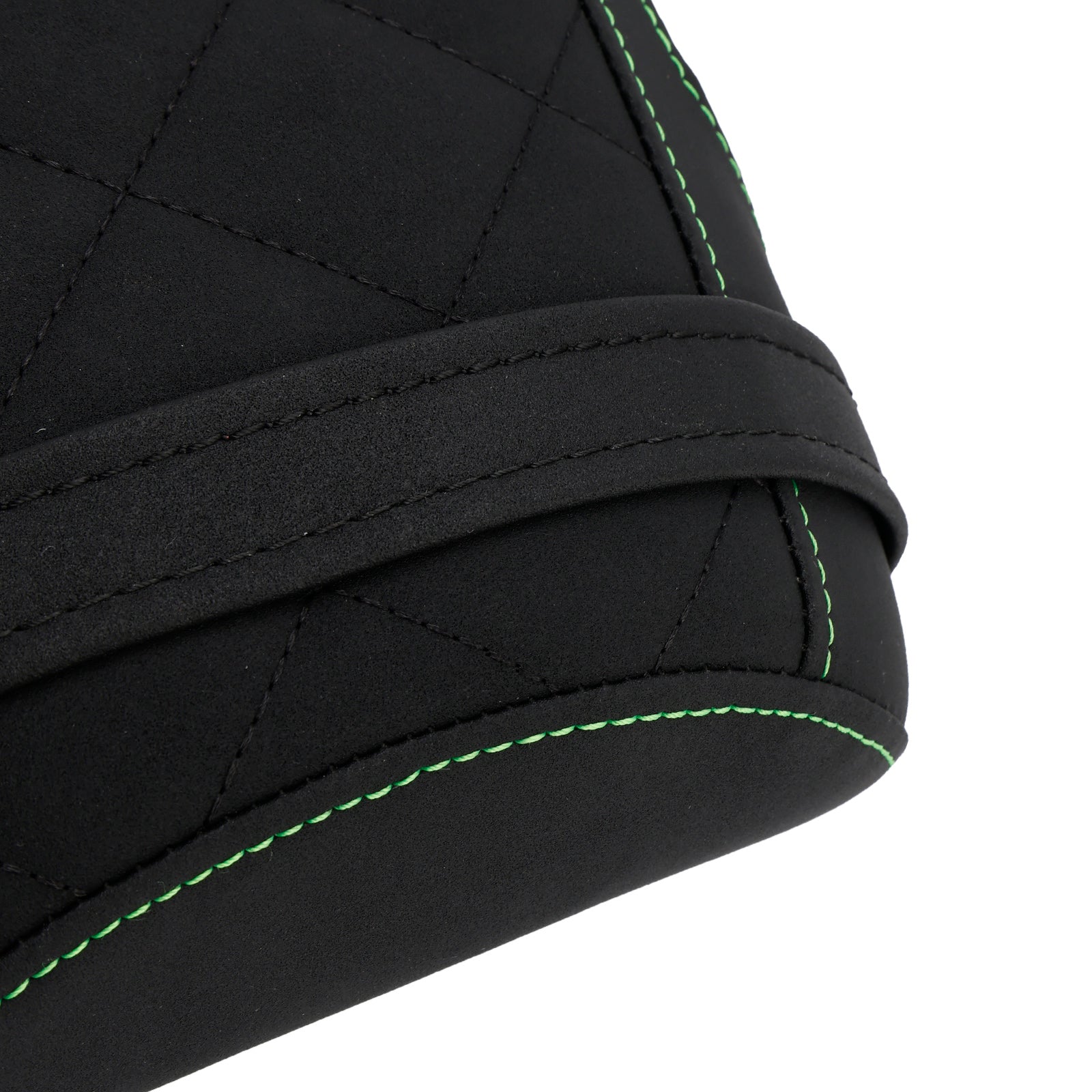Coussin de selle passager arrière plat en polyuréthane noir pour Kawasaki Eliminator 500 (2024-2025).
