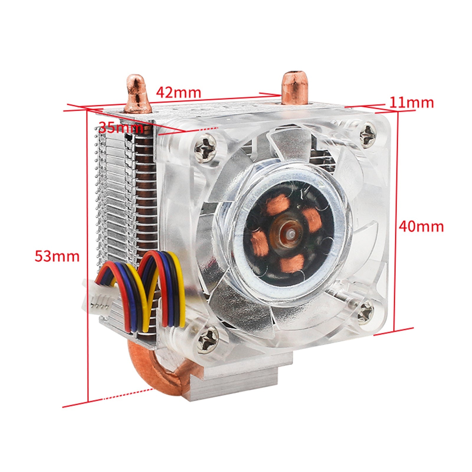 Ventilateur tour Raspberry Pi 5B Radiateur tour Raspberry Ice Radiateur de refroidissement Pi5 ICE