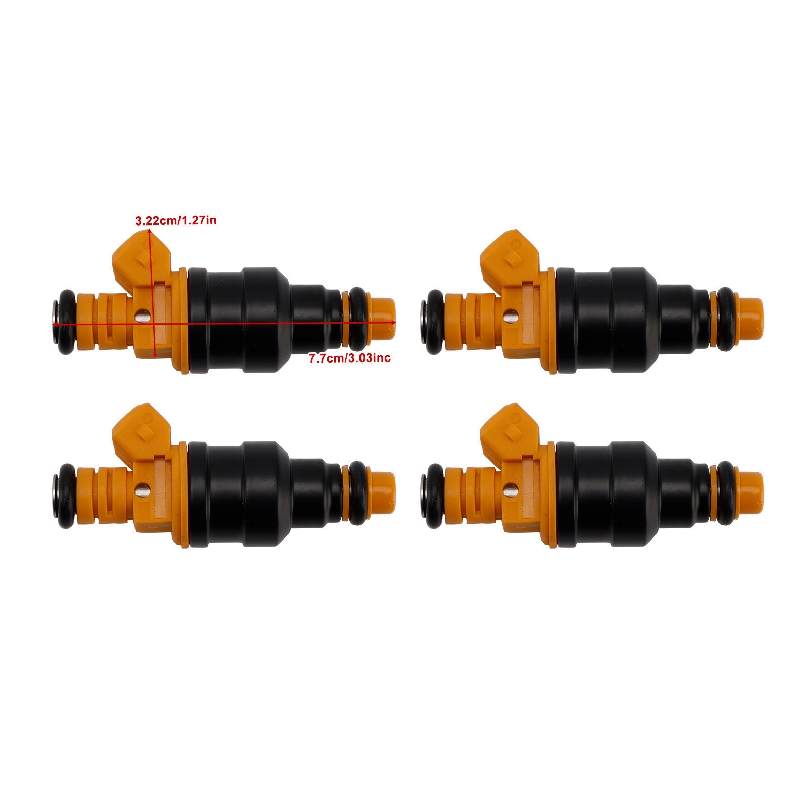 Injecteur de carburant, 4 pièces, pour Peugeot 205 405 Opel Vectra Citro?n BX Volvo 0280150762