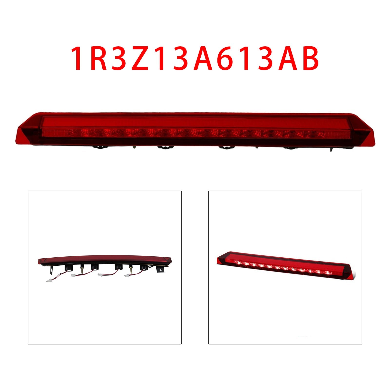1999-2004 Ford Mustang V6/GT 3rd Fire Stop con LED rojo brillante
