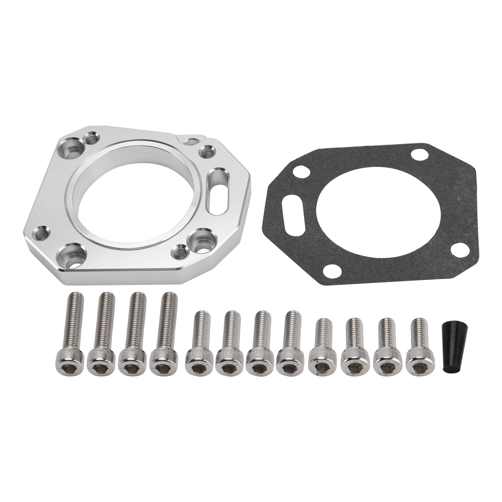 RBC/RRC Spruitstuk Flens Dual Gasklephuis Adapter 62mm 70mm voor K20A K20A2 K20A3