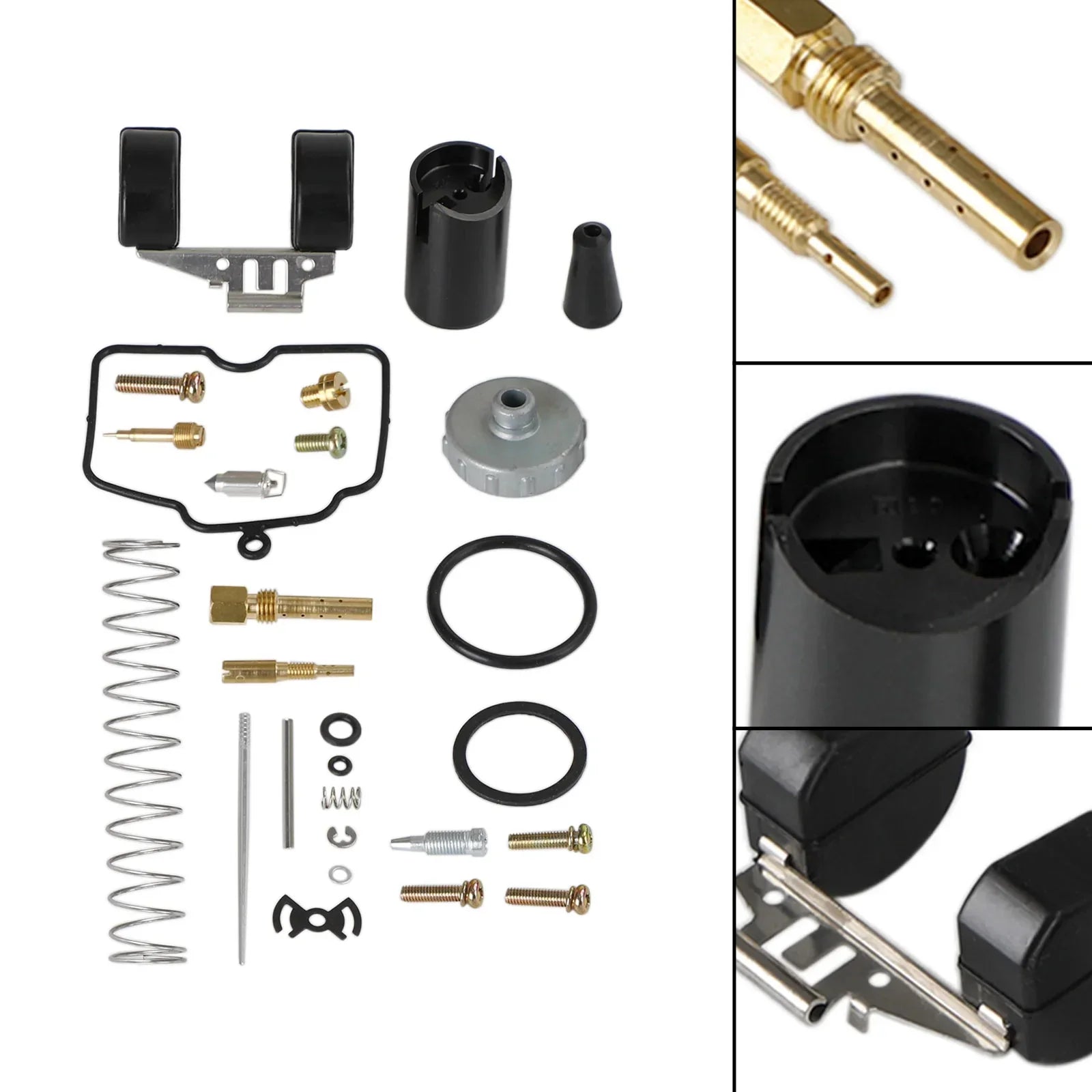 Kit di riparazione carburatore galleggiante per Miku-Ni VM26, compresi i getti adatti