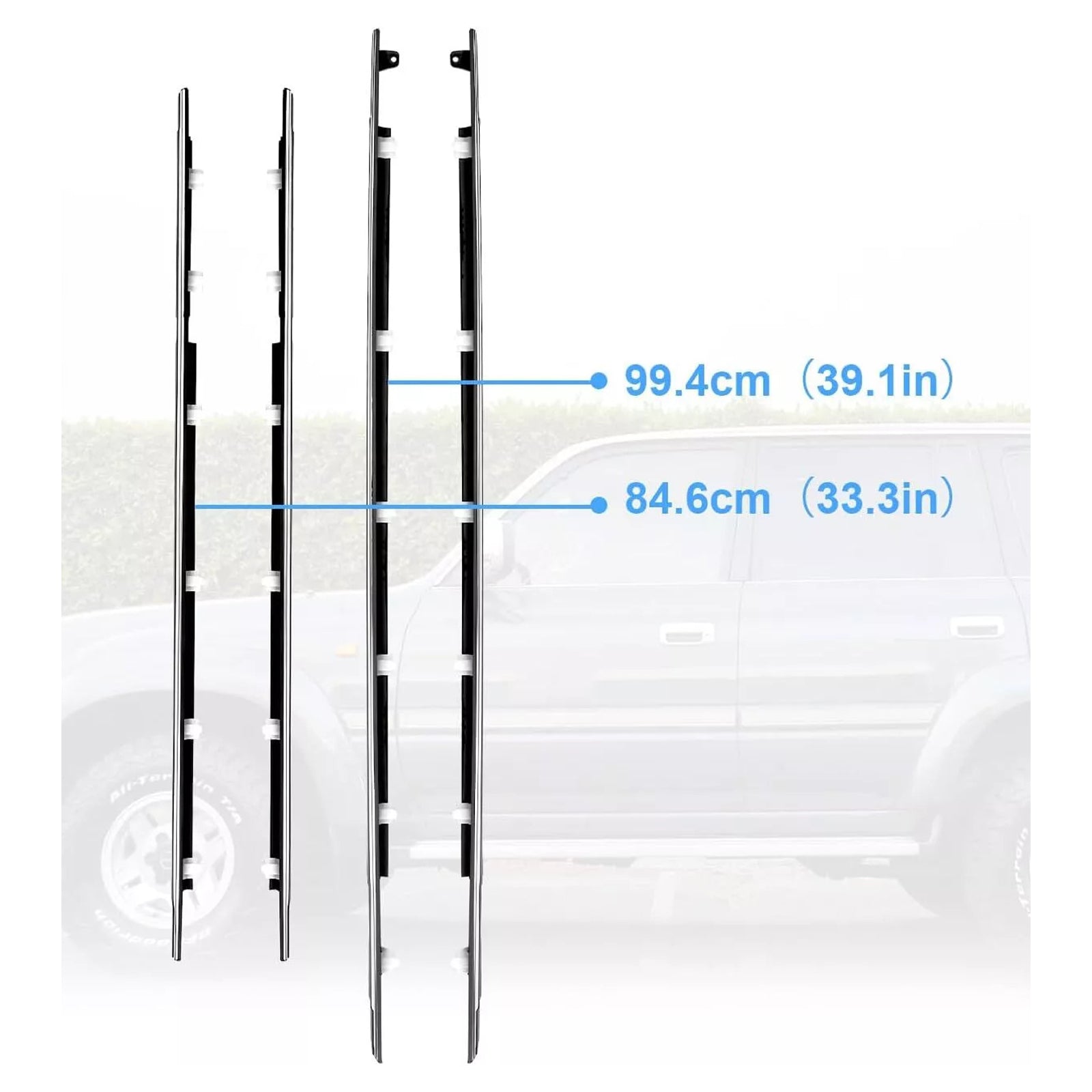 Lexus lxus lxus Porte Helves 1996-1998, 4 piezas, 75710-60021 y 75730-60020