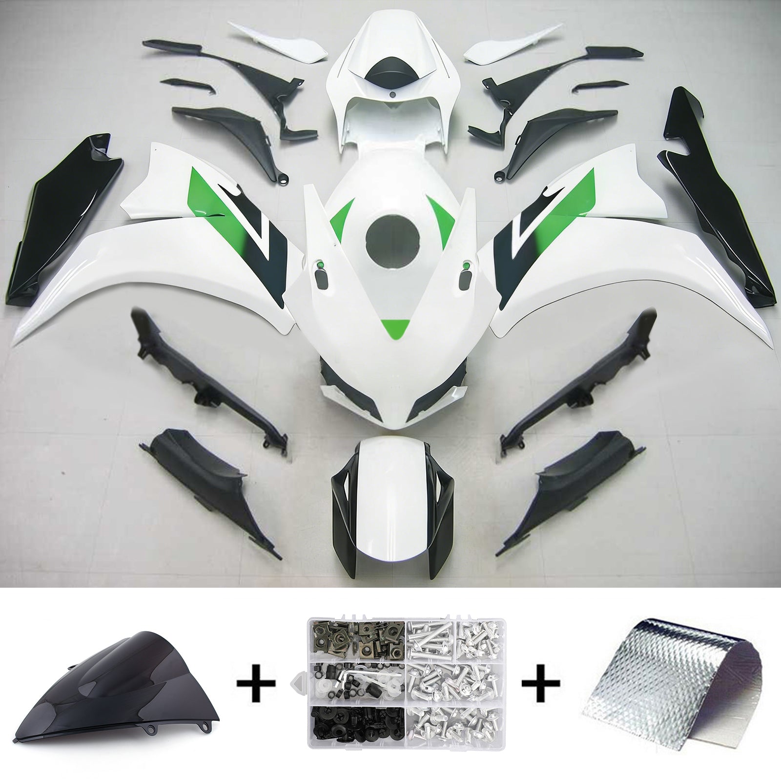 Kit de carénage injecté en plastique ABS pour Honda CBR1000RR 2012-2016