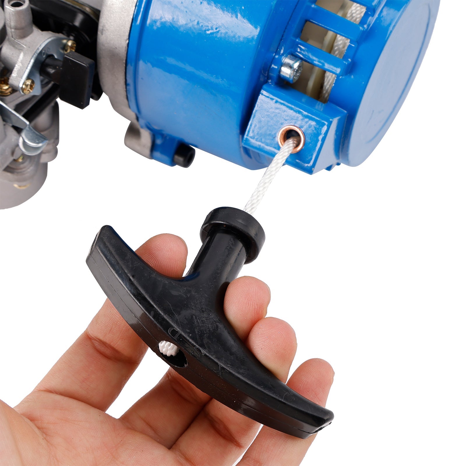 Moteur complet 49cc pour mini moto, pocket ATV, quad, buggy, dirt bike, bleu