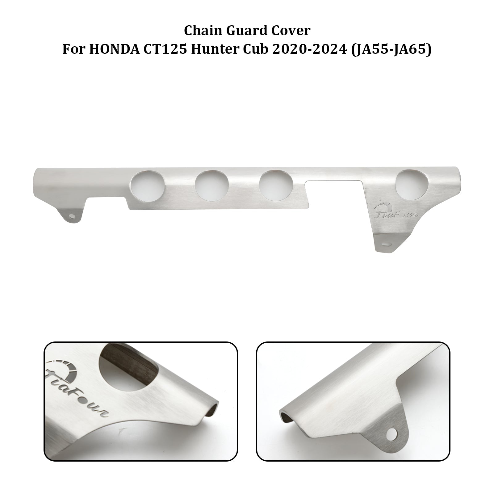 Cubierta de protección de la cadena de Pignon para Honda CT125 Trail 125 JA55 JA65 2020-2024