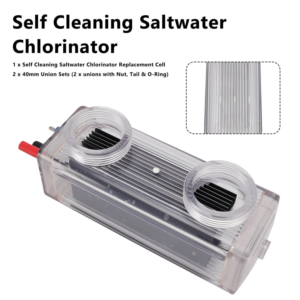Cellule de remplacement autonettoyante à eau salée pour Zodiac Clearwater LM2-40