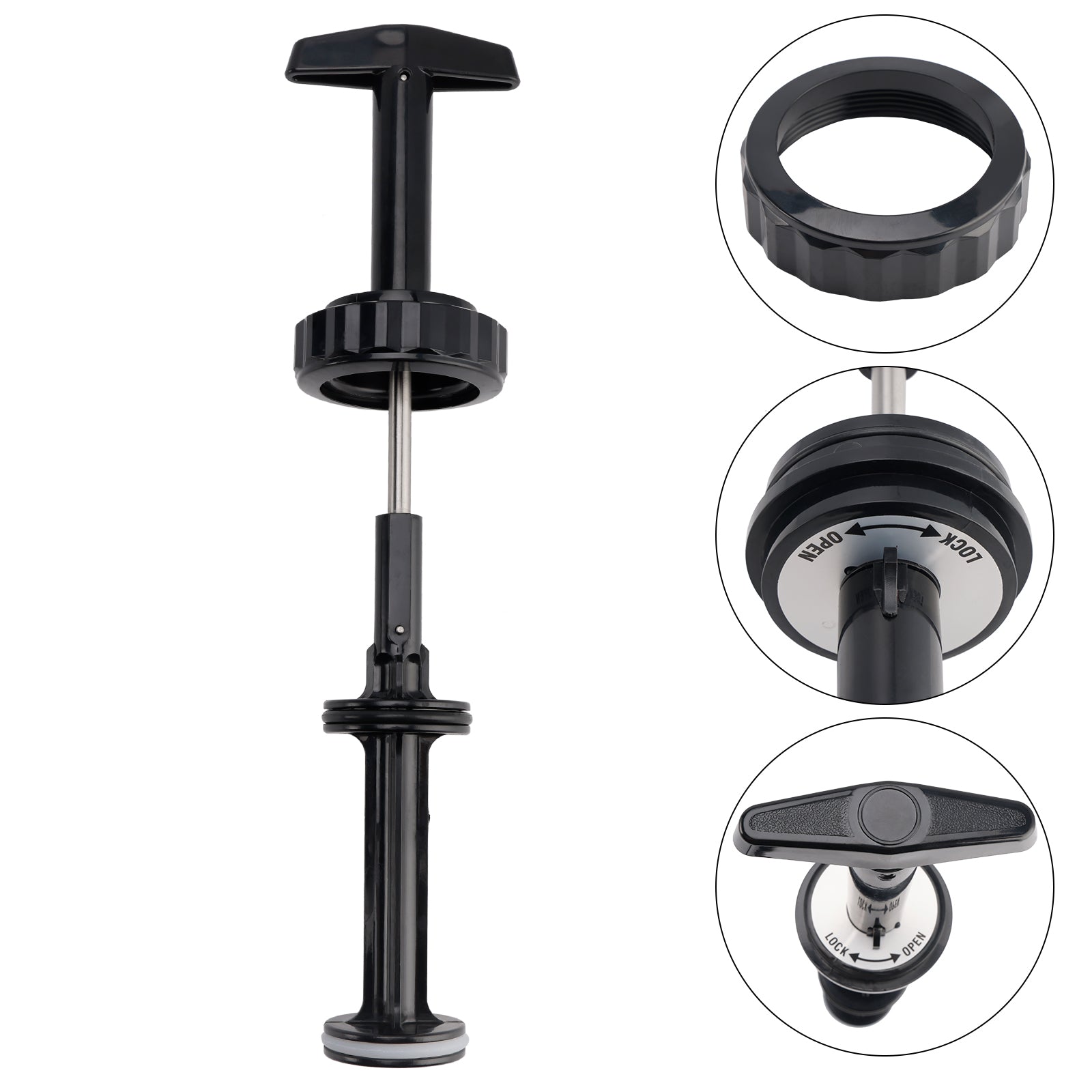 Remplacement de l'ensemble poignée et piston SPX0410BA pour la série Hayward SP0410X