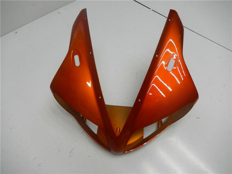 Kit de carénage en plastique ABS moulé par injection orange pour Yamaha YZF R1 2002-2003
