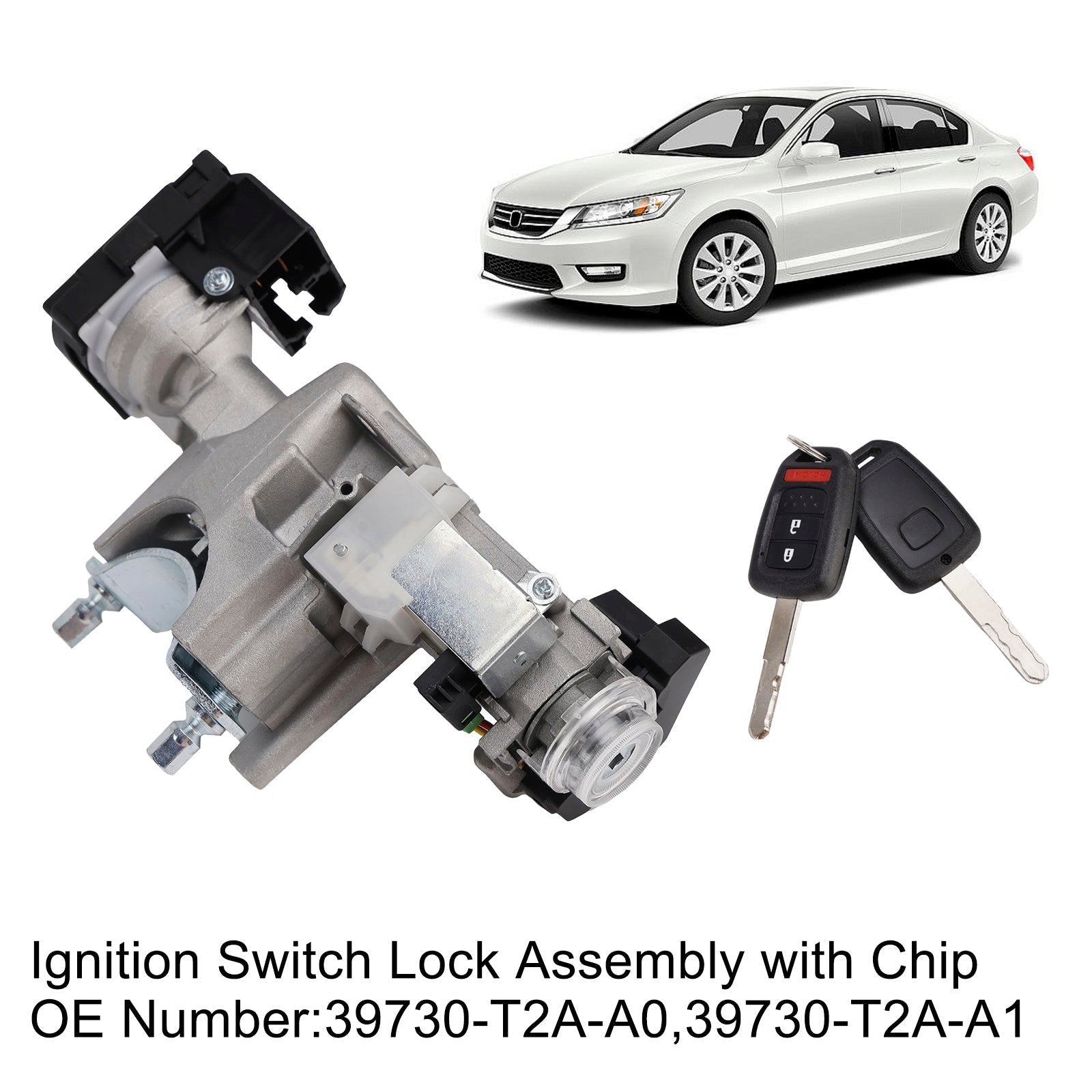 Stikalo d&Vžig s čipom 39730-T2A-A1 in 39730-T2A-A0 za Honda Accord V6 3.5L 2013-2017