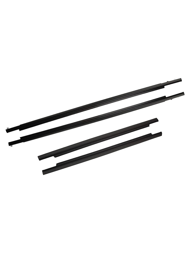 Joint d'étanchéité de moulure de fenêtre (4 pièces) pour Toyota FJ Cruiser (2007-2014).