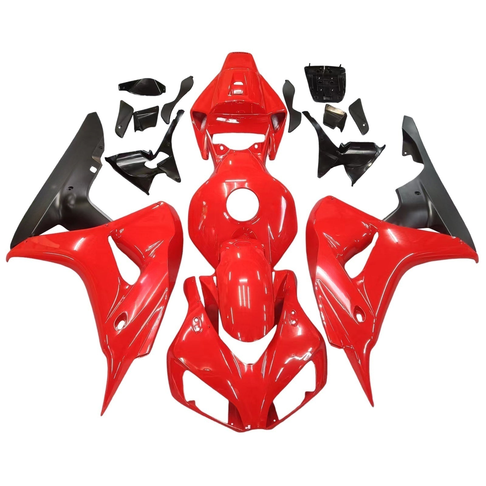 Kit de carénage par injection, carrosserie en plastique ABS, adapté à la Honda CBR1000RR 2006-2007