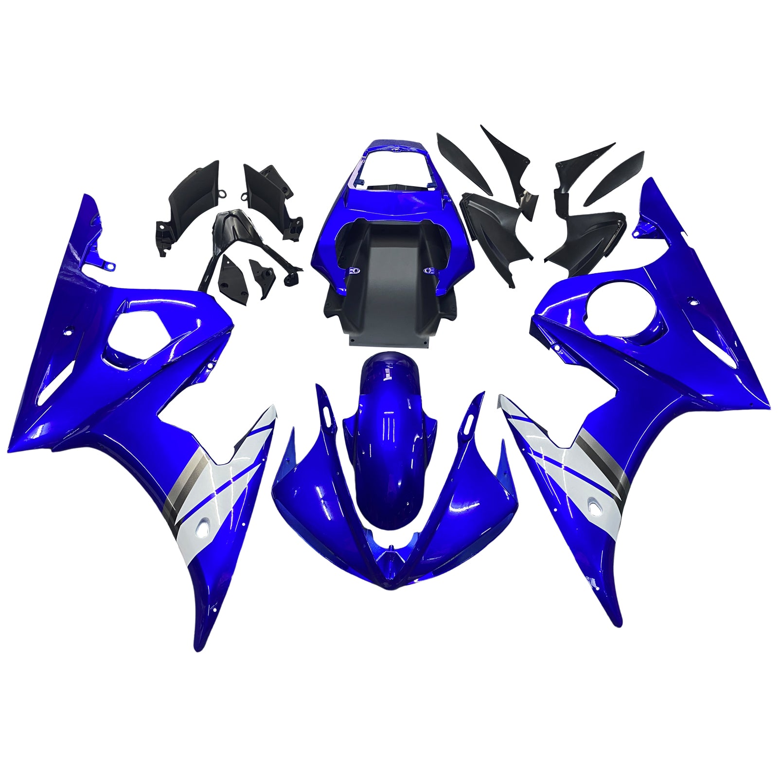 Injection Fairing Kit Bodywork For Yamaha YZF R6 2003-2004 R6S 2006-2009 1#