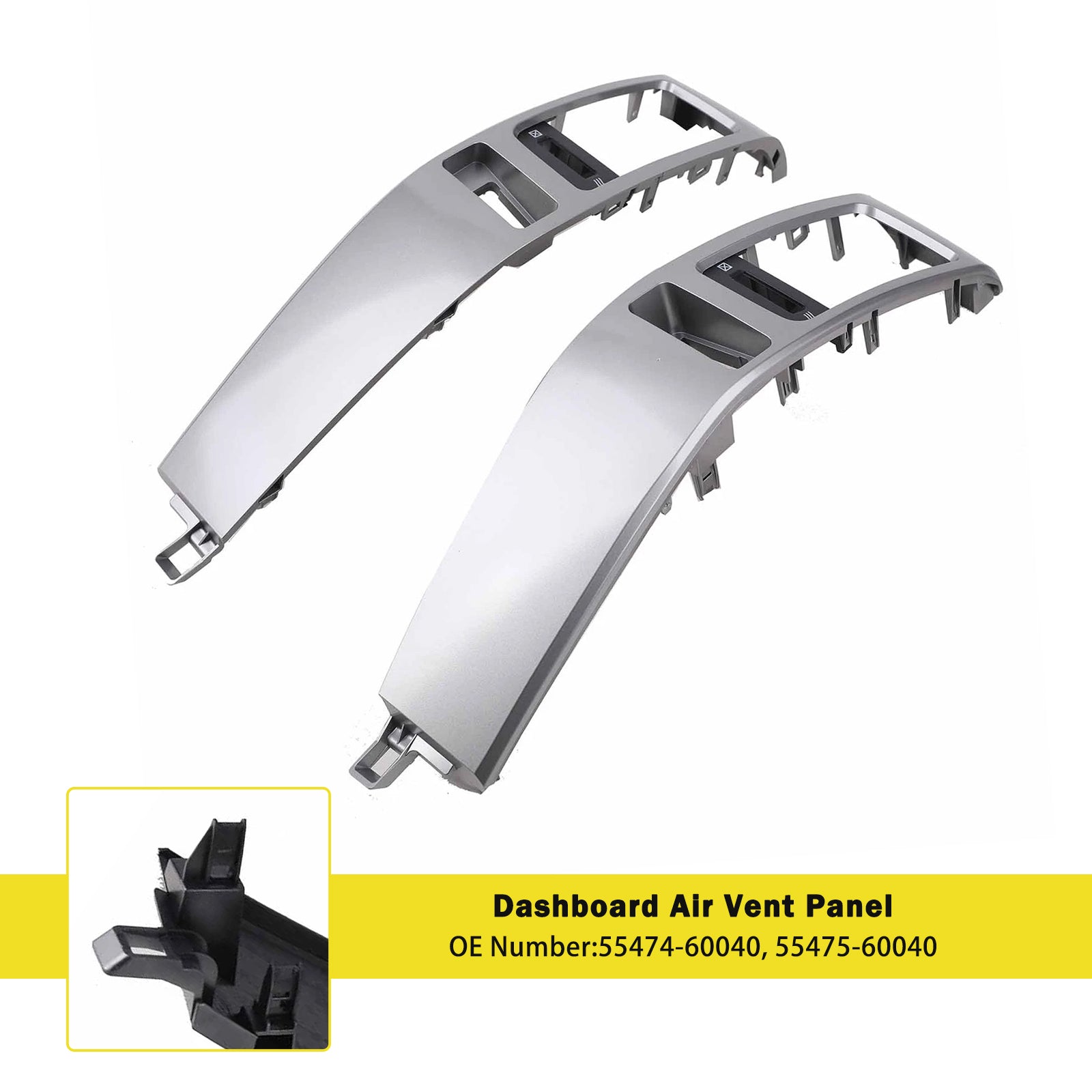 Panel wentylacji dla pulpitu nawigacyjnego Toyota Land Cruiser Prado Series 120 2003-2009