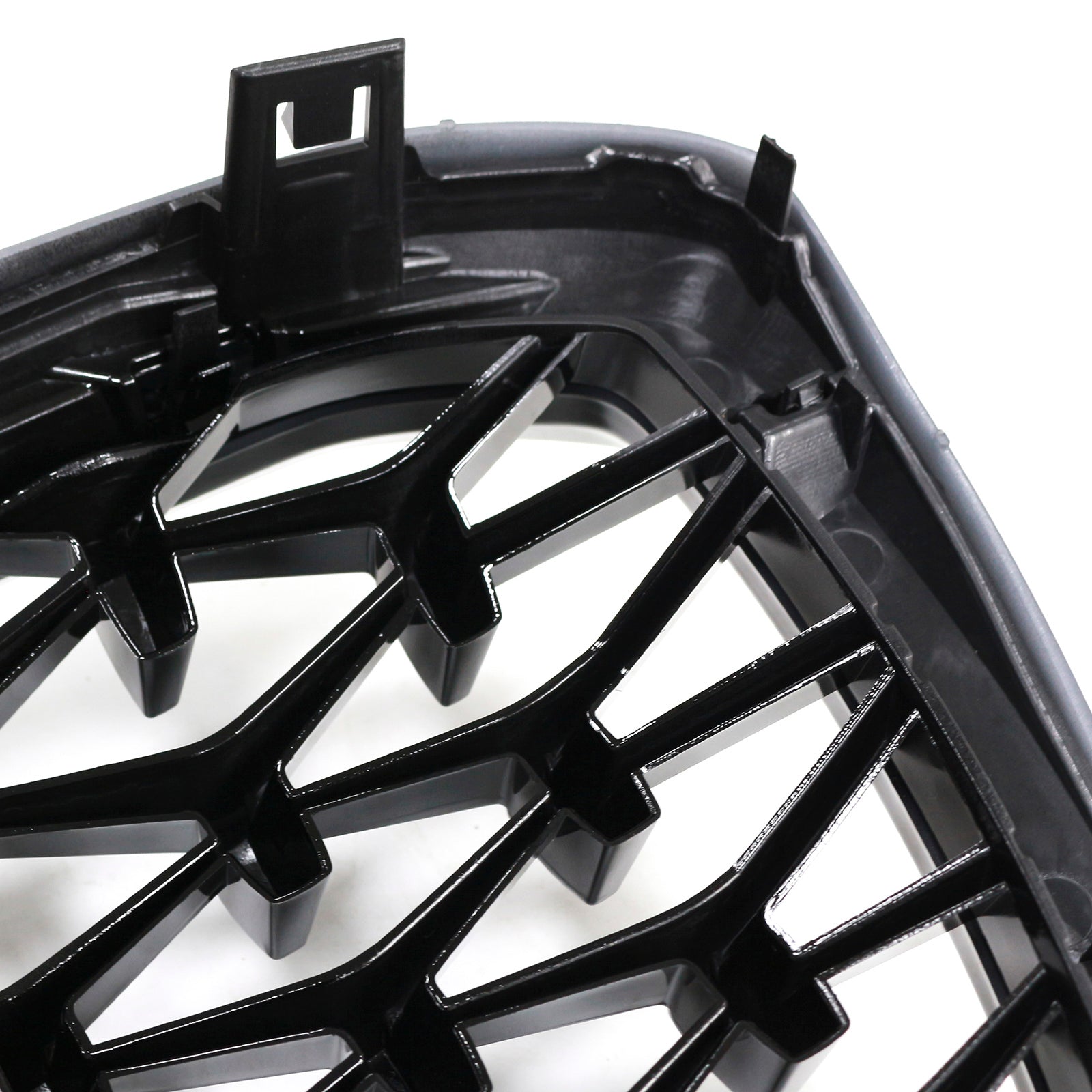 Grille de pare-chocs avant noire brillante diamantée pour BMW X3 G01 X4 G02 2022-2025