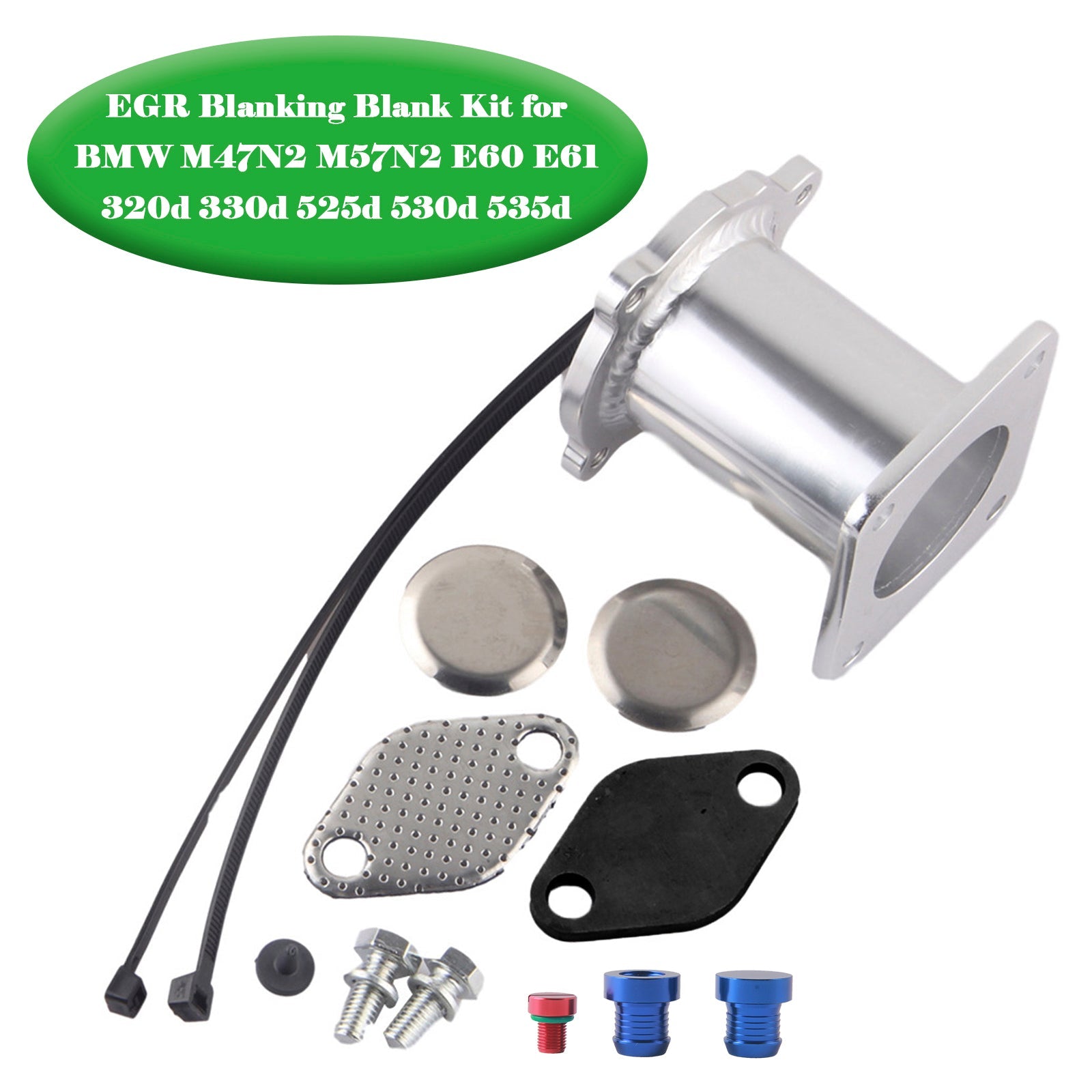 EGR M47N2 M57N2 Kit de obturación para BMW 5 E61 LCI 520D/530D/530XD 2005-2010