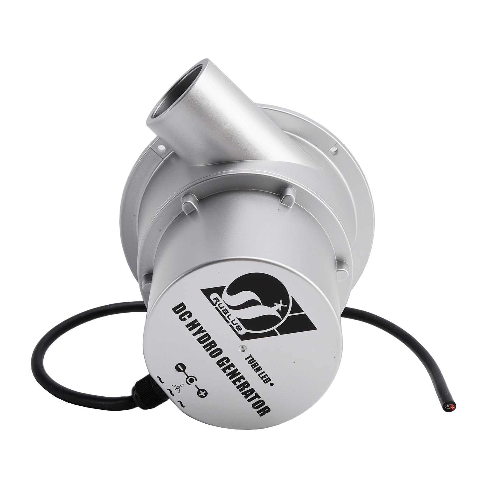 Generator hydroelektryczny z turbiną z przepływem wody DC18V/36V 36 W/50 W Produkcja energii CA