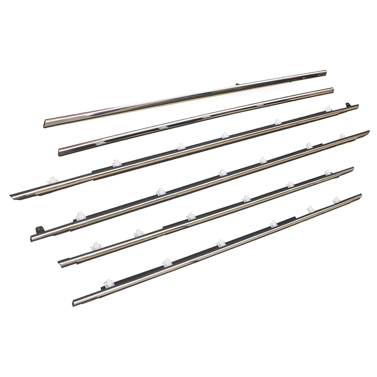 Deurlijstbekleding (6 stuks) voor Lexus LX450 FZJ80 (1996-1998) - Onderdeelnummers 75710-60011 en 75720-60011