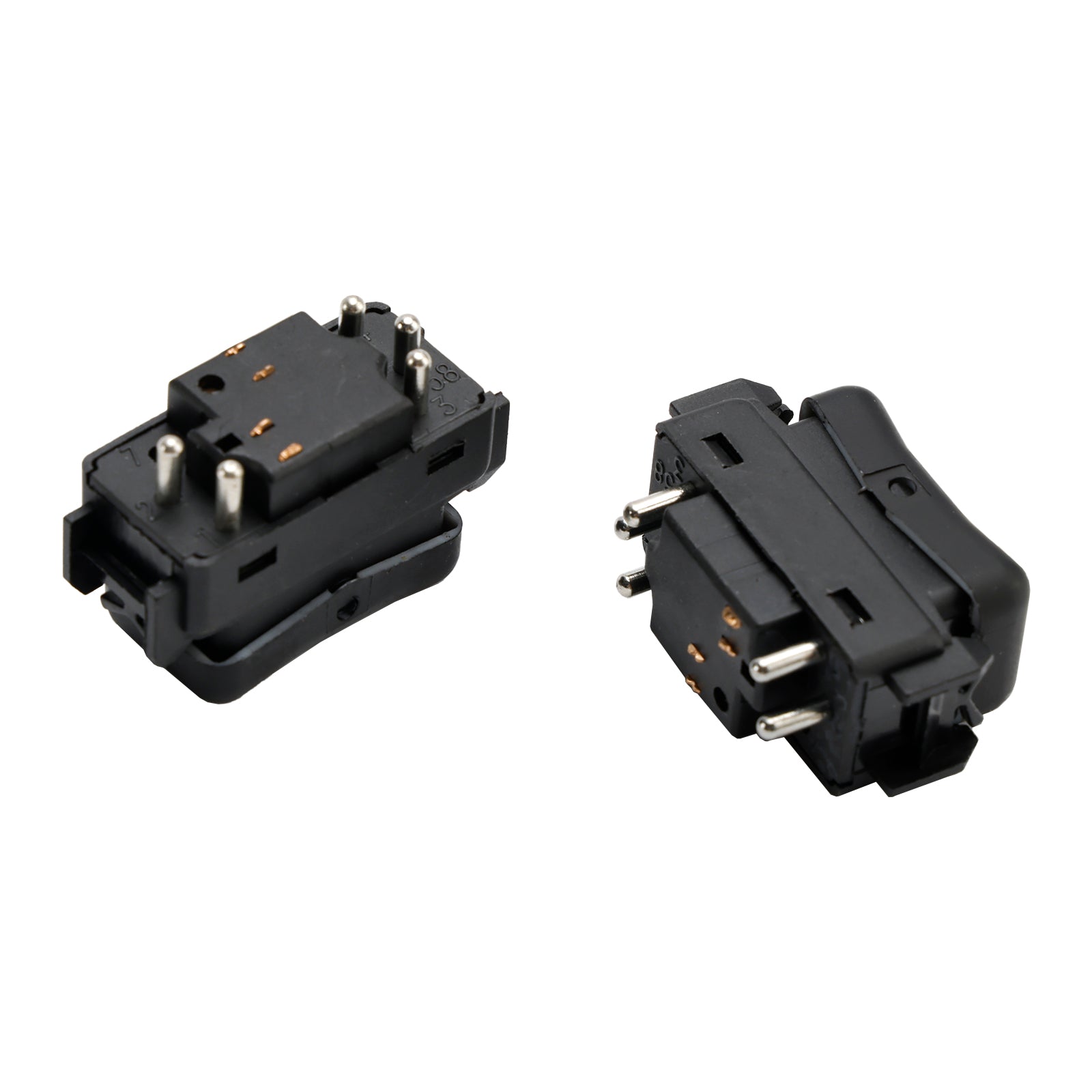 2X Botón de interruptor de ventana eléctrica de consola frontal para Mercedes Benz W124 S126 W190