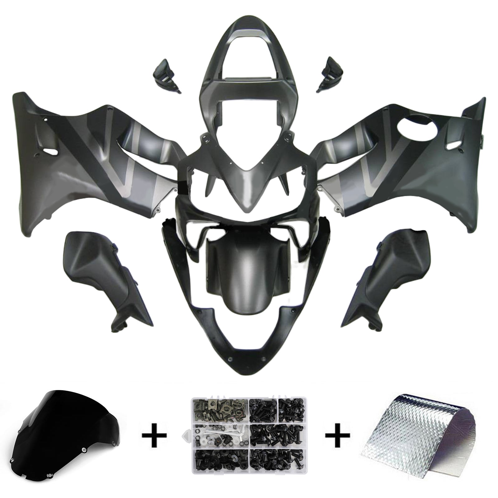 Injectie kuipkit, ABS Plastic Body voor Honda CBR600 F4I 2001-2003