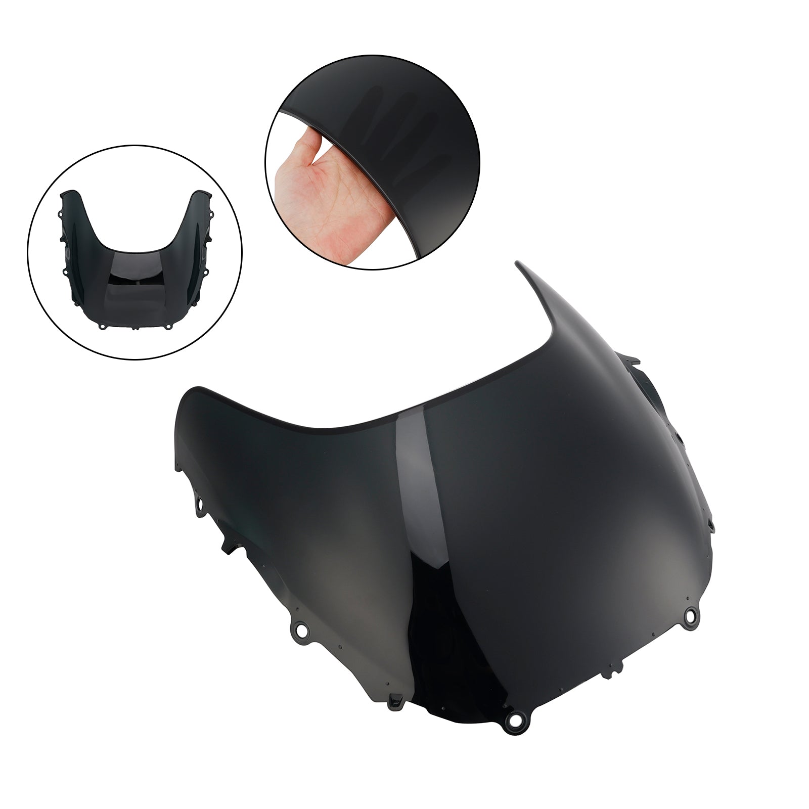 Parabrisas + soporte para Yamaha XSR900 GP 2024-2025