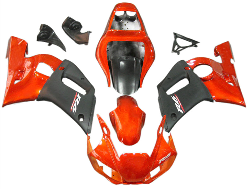Kit de carénage par injection , carrosserie en plastique ABS Pour Yamaha YZF 600 R6 1998-2002