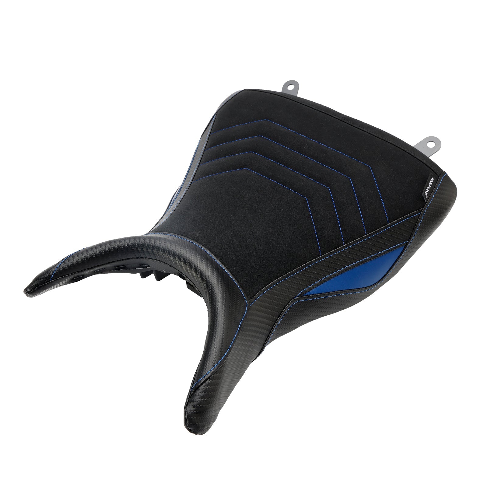 Cuscino del quartier generale prima del raider in poliuretano blu per Yamaha MT-03 YZF-R3 2015-2023