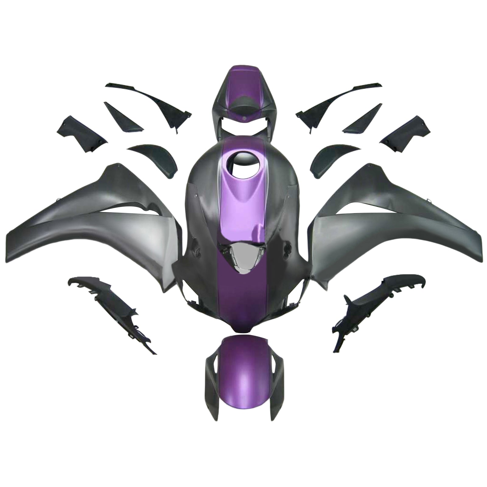 Kit de carénage injecté en plastique ABS pour Honda CBR1000RR 2008-2011