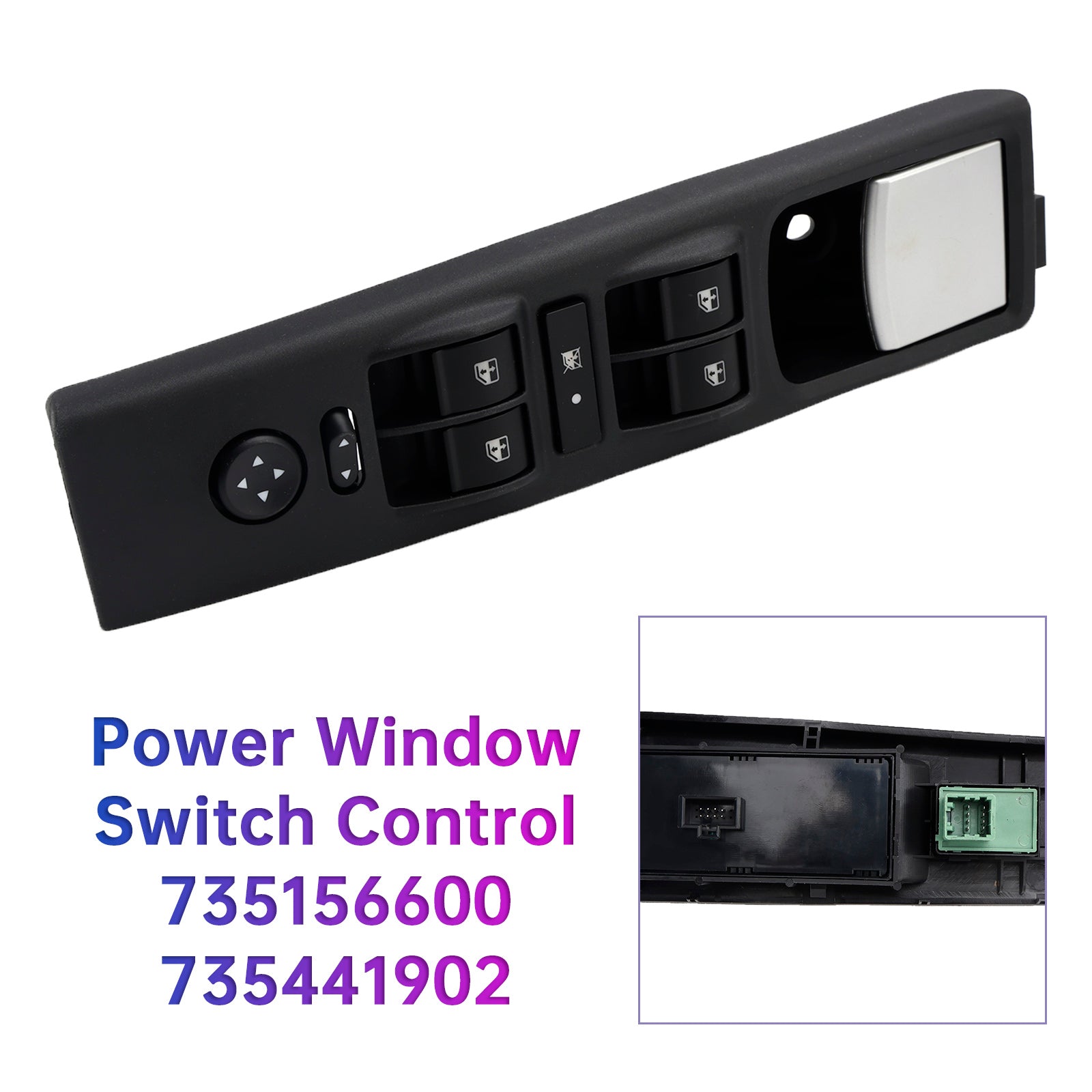 2004-2012 Fiat Idea 350 73515600 735441902 Ventana eléctrica