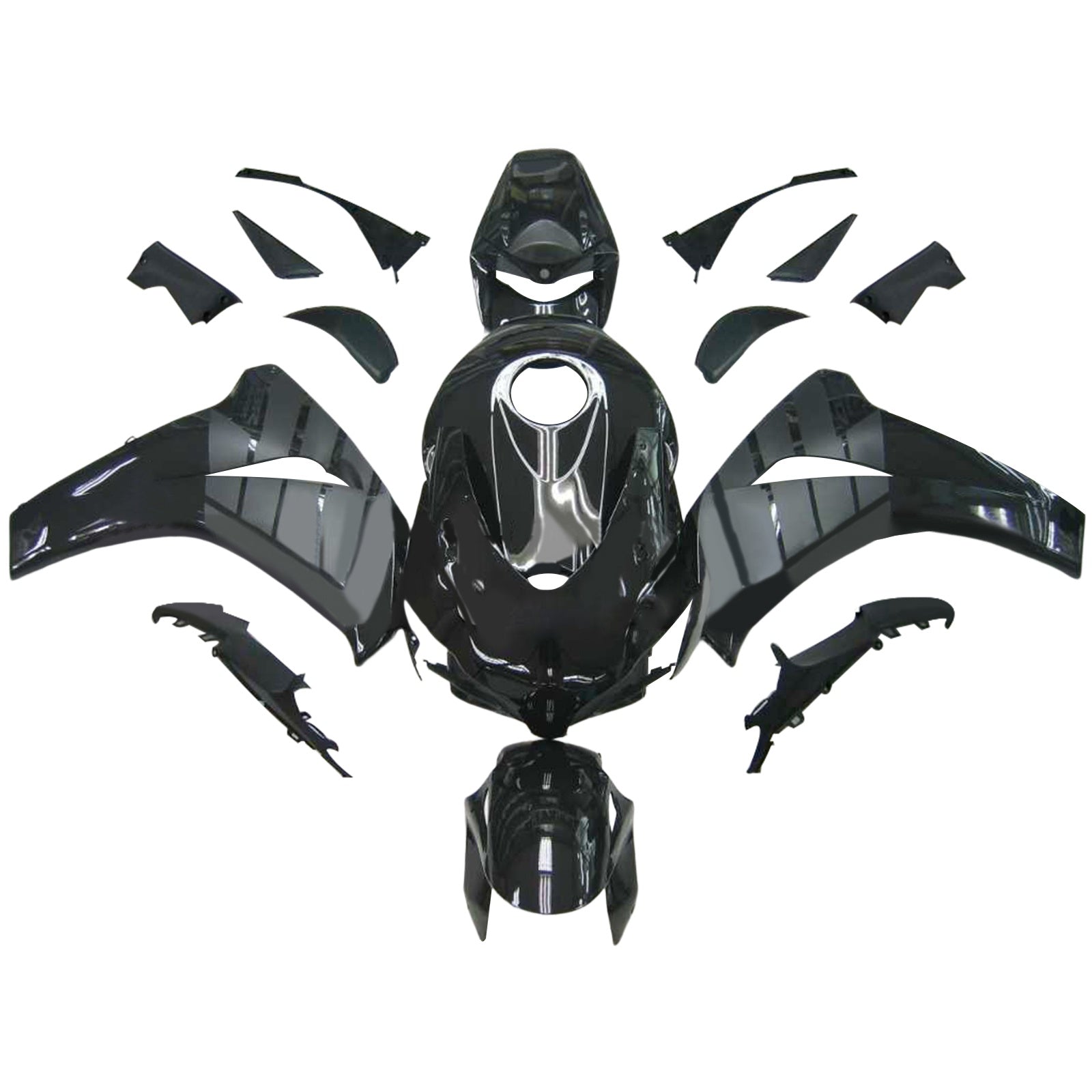 Kit de carénage injecté en plastique ABS pour Honda CBR1000RR 2008-2011