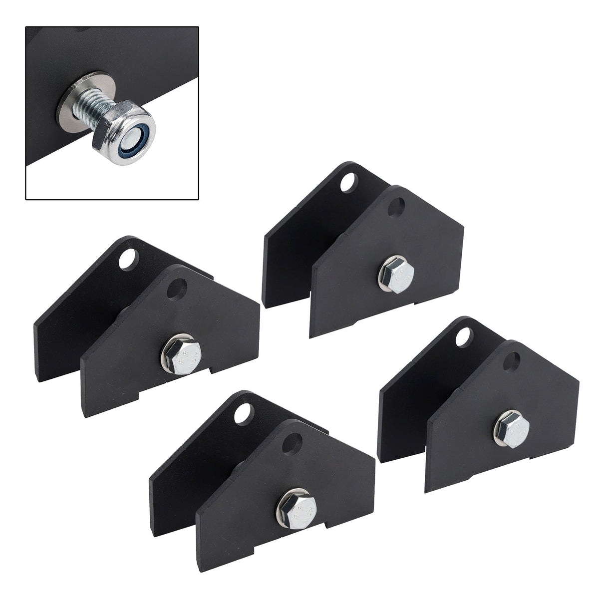 Kit de rehaussement avant et arrière de 2 pouces pour suspension Polaris RZR 800 EFI RZR 4 800 (2008-2014)