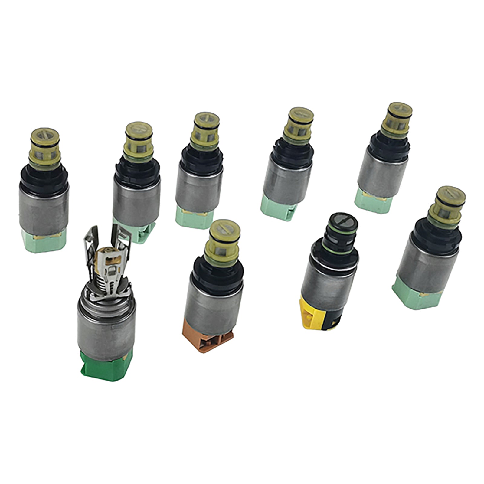 Kit de 9 solenoides de transmisión BMW de 8 velocidades (referencias 8HP51, GA8X51CZ, 8X51 y 8L51).