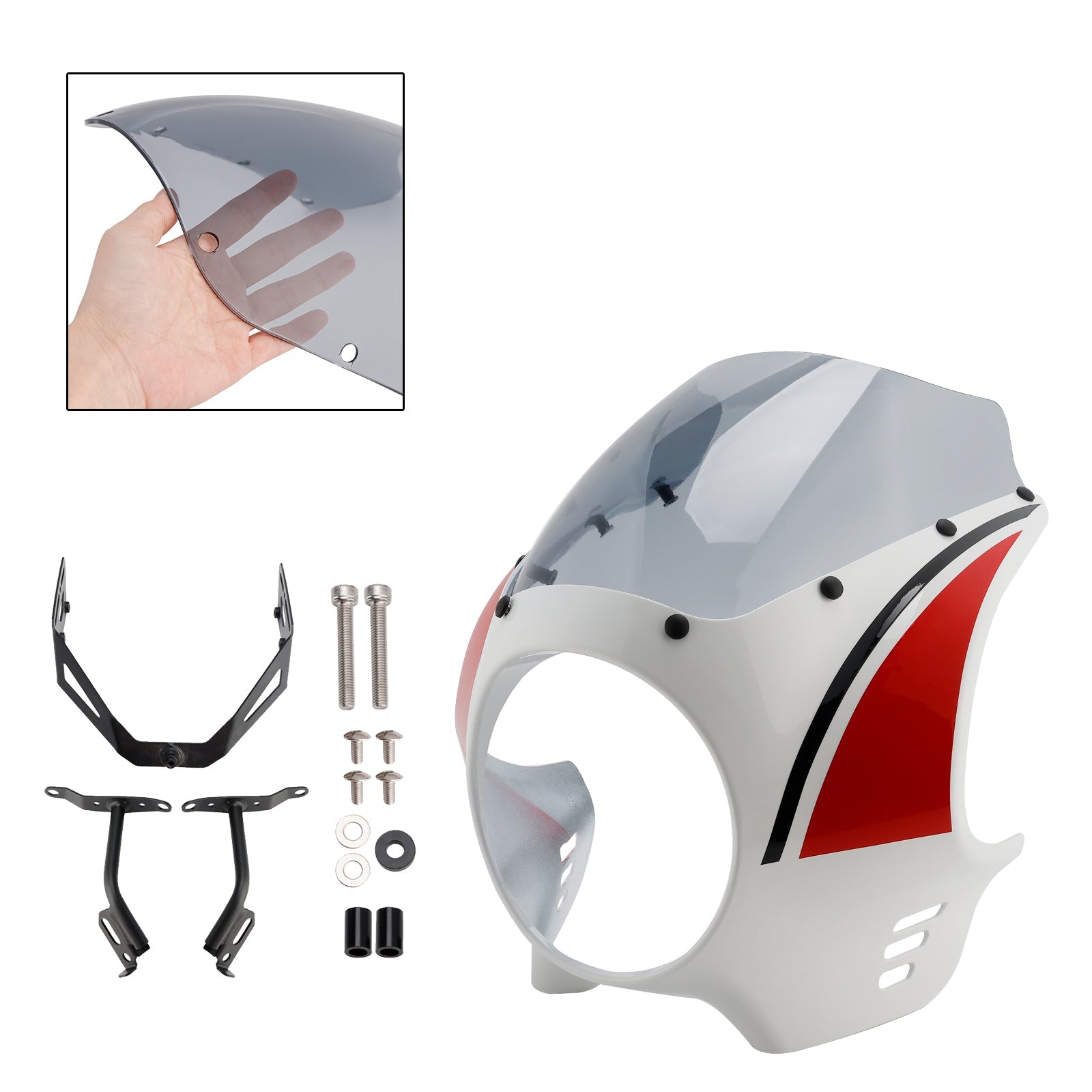 Parabrisas y carenado de faro para Yamaha XSR900 (2022-2025)