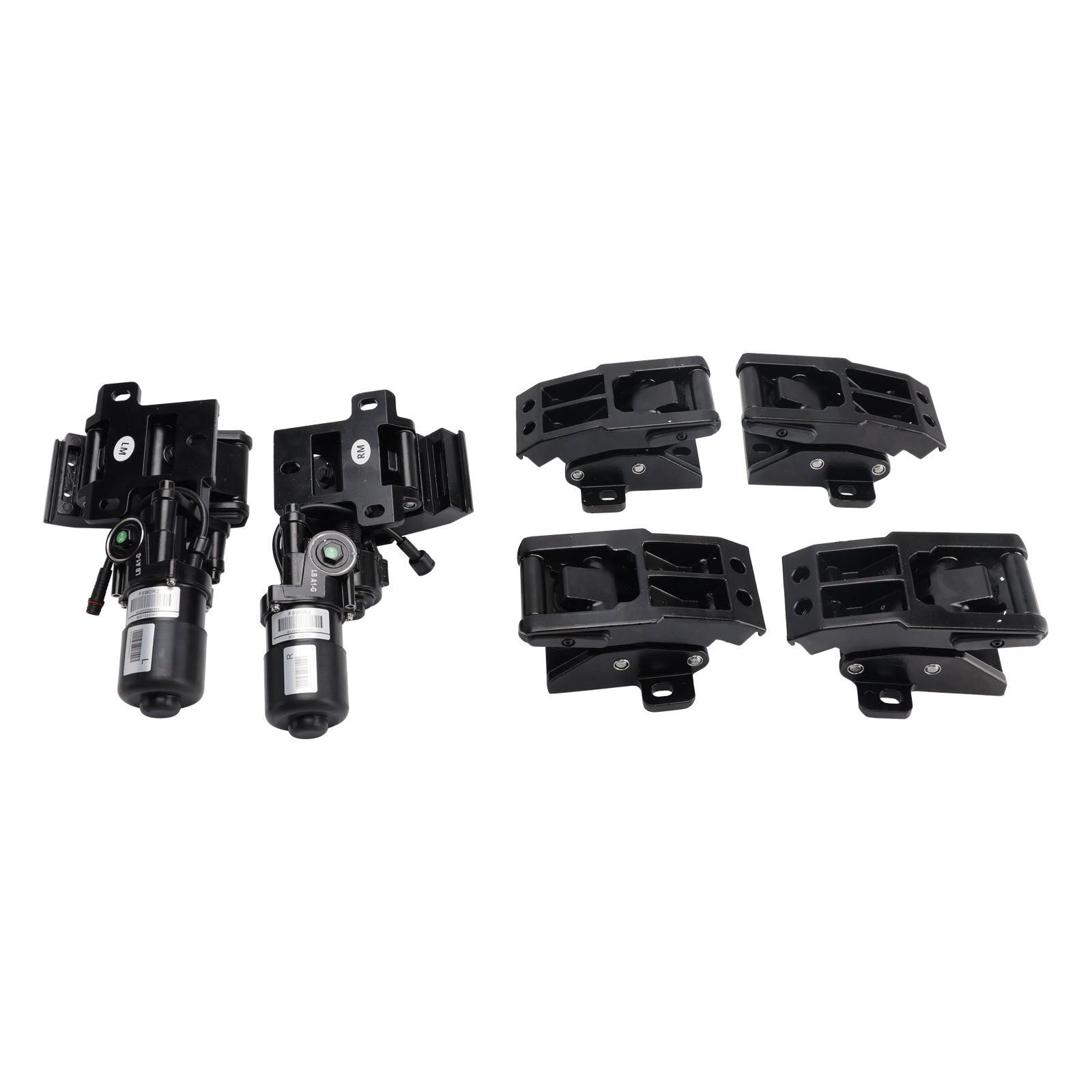 Sähkökäyttöiset LED-valaistuksella varustetut juoksulaudat Ford Ranger T7/T8 2020-2022-malleihin