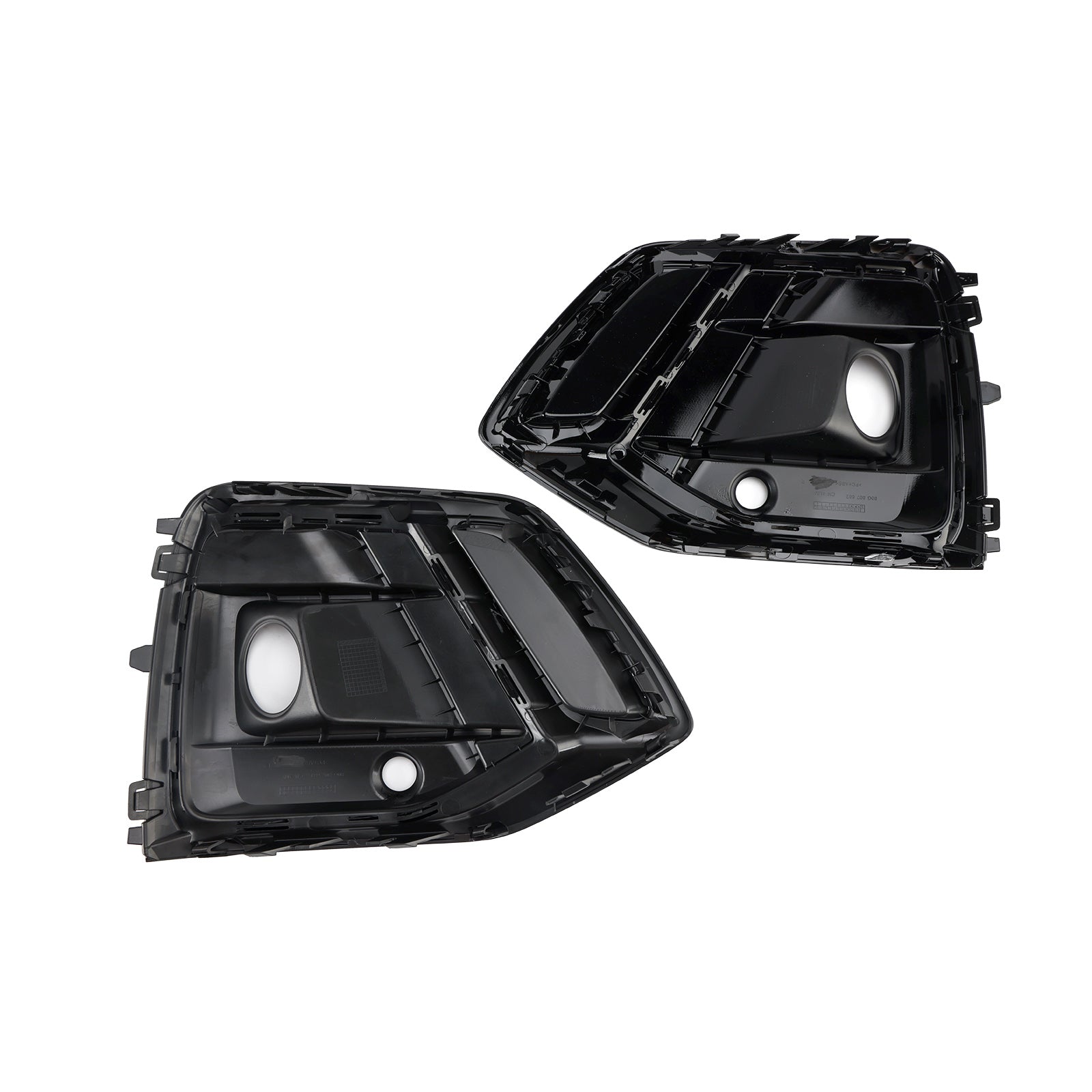 Zwart beveiligingsrooster voor mistlampje vooraan vóór Audi Q5 Sq5 S-Line 2021-2025