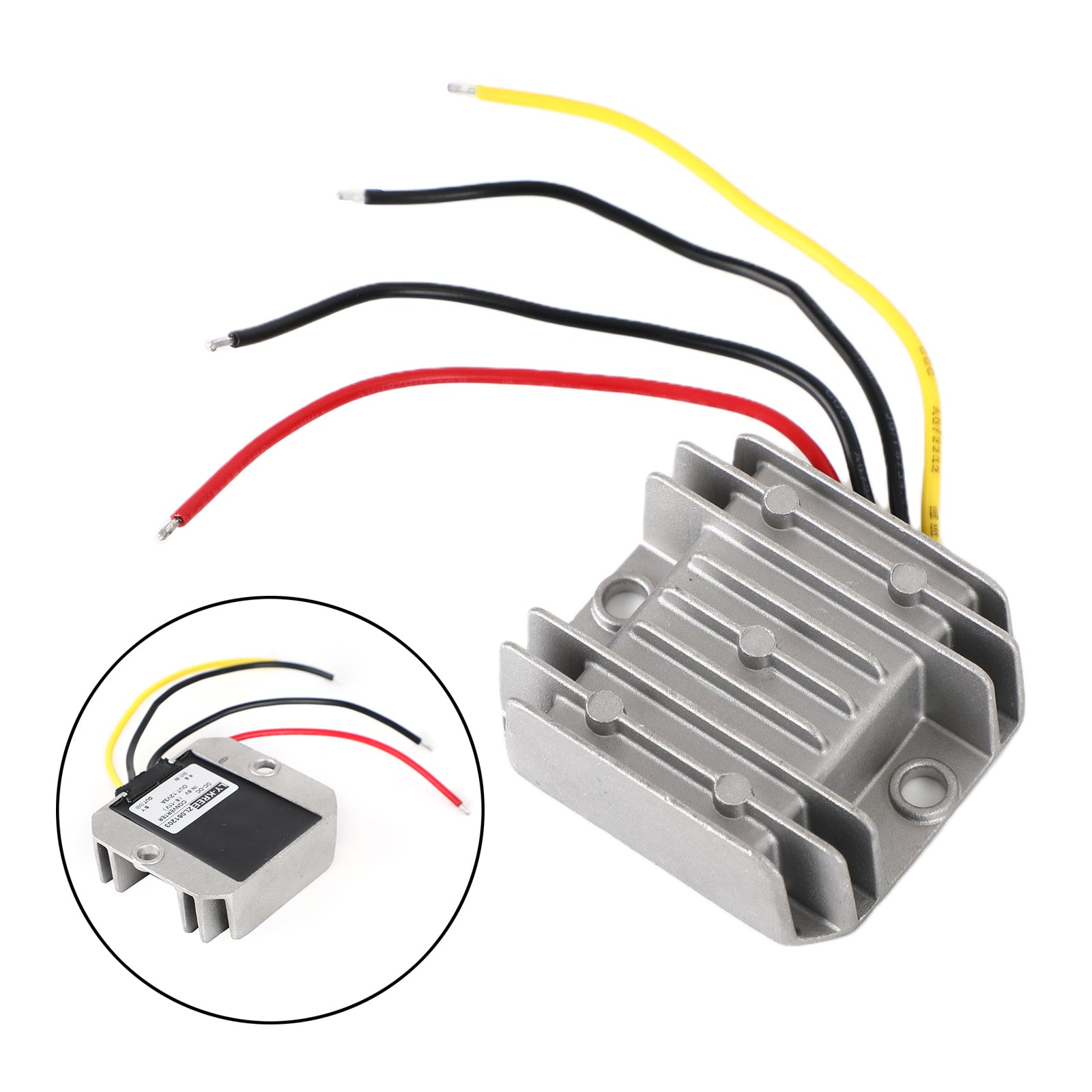 Convertisseur de puissance DC/DC étanche 6 V vers 12 V 3 A 36 W