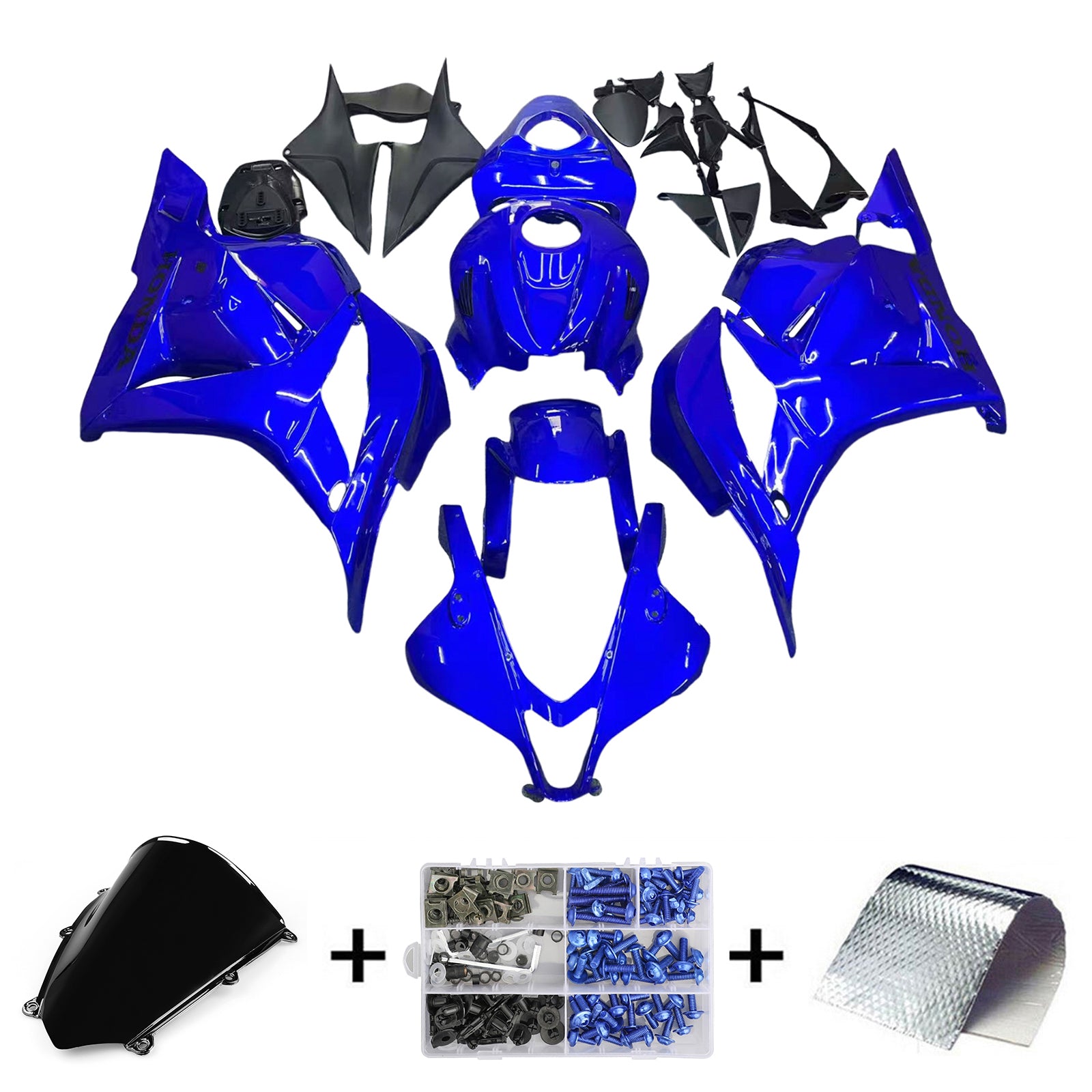 ABS Plastic Kairing Kit voor Honda CBR600R 2009-2012 F5