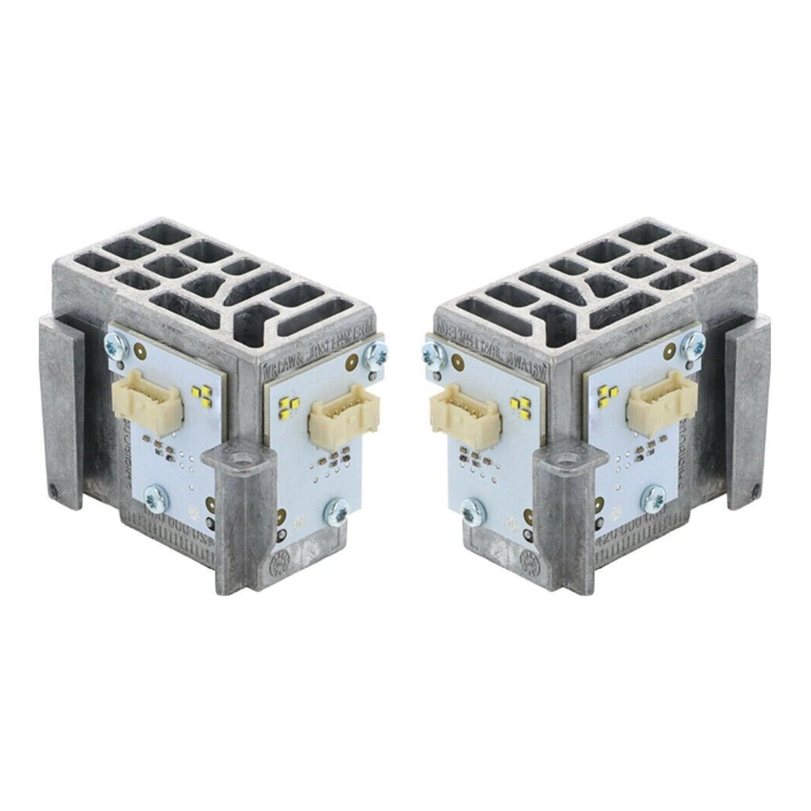 Module LED Angel Eye jaune pour feux de jour BMW F06, F12, F13, LCI, M6, Série 6, 2 pièces, 2016-2019