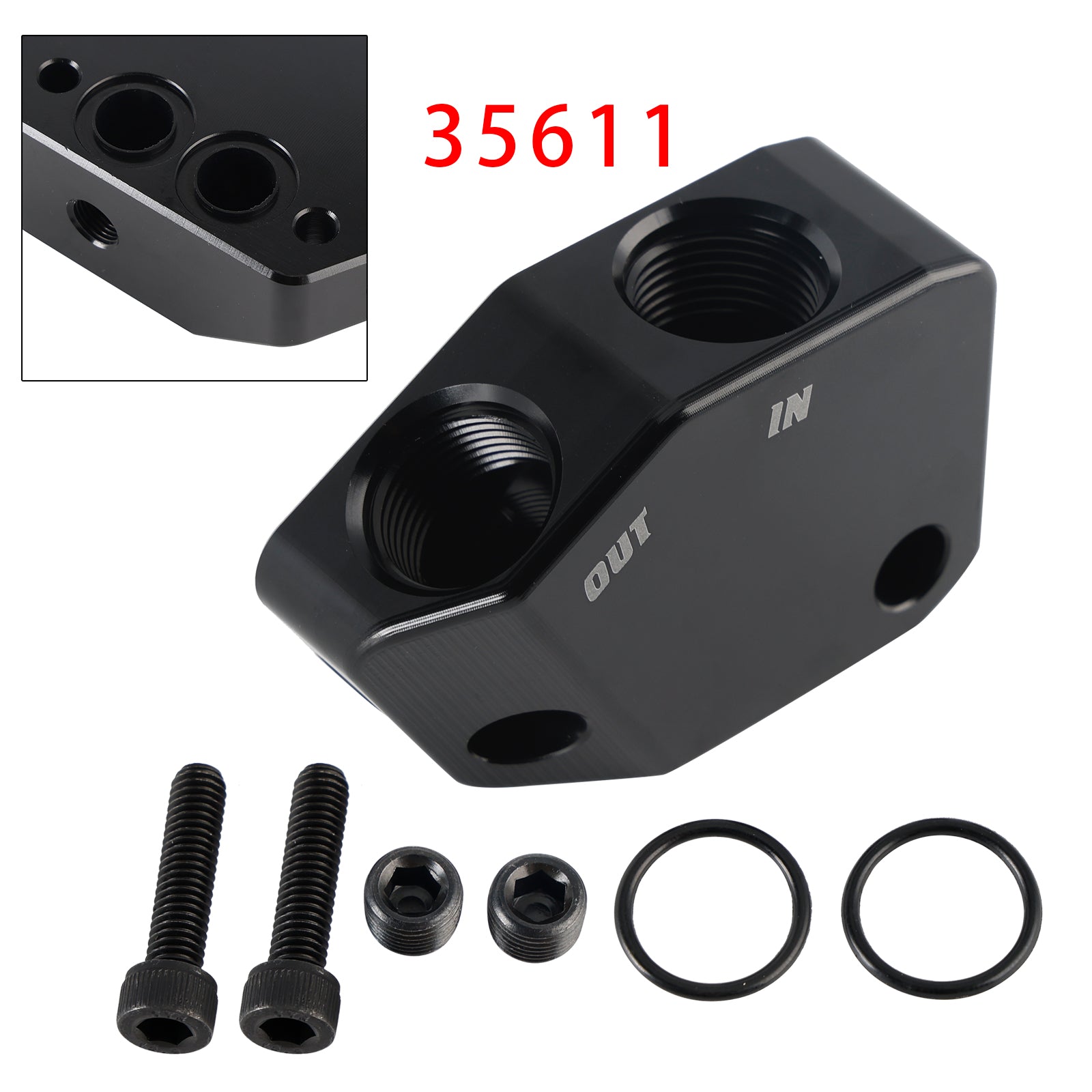 Adattatore per refrigeratore'Olio motore LS 35611