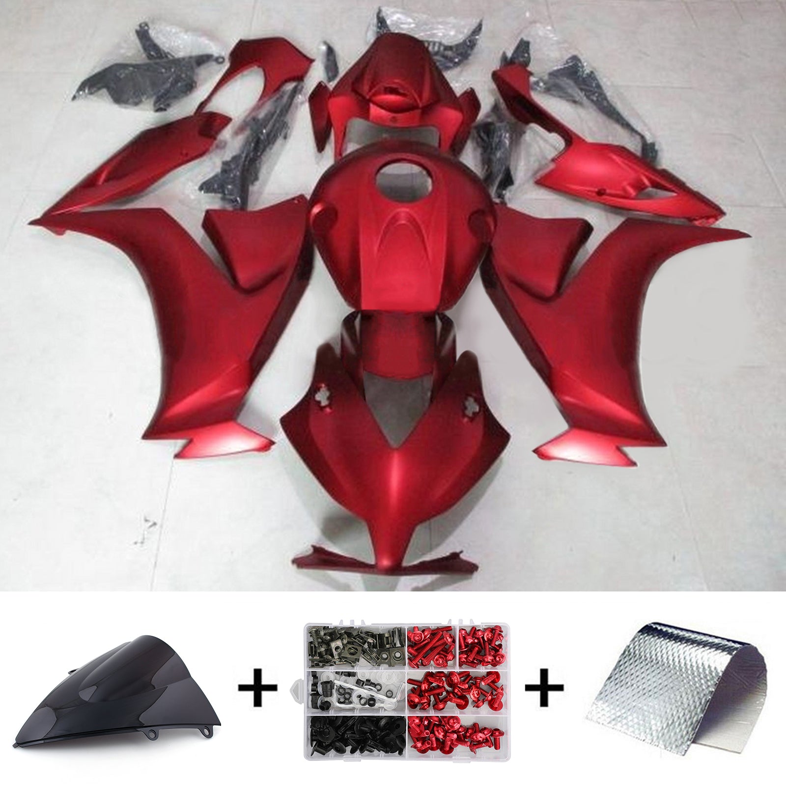 Kit de carénage injecté en plastique ABS pour Honda CBR1000RR 2012-2016