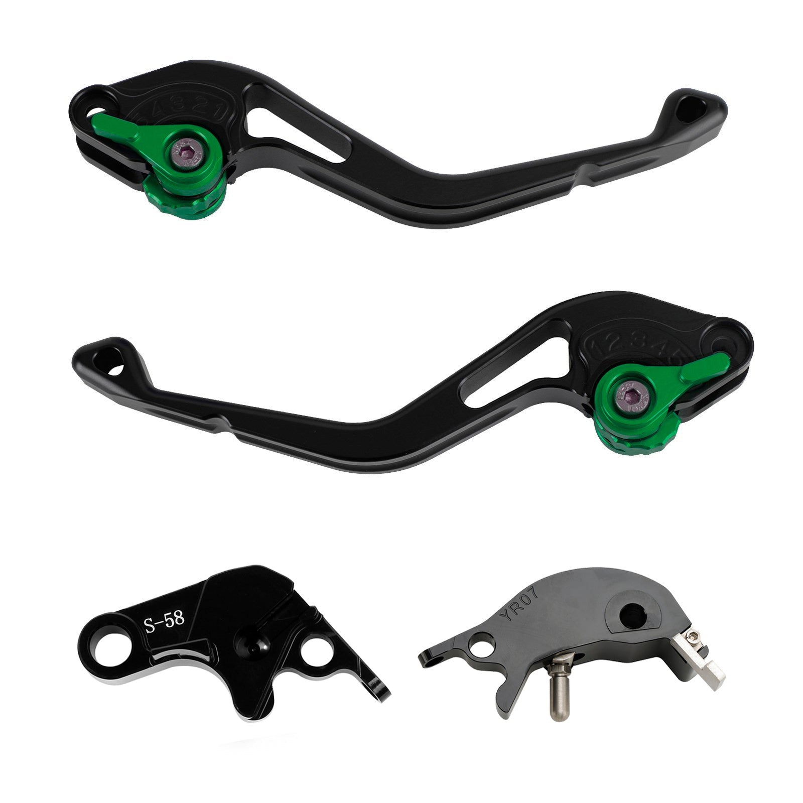 Nueva palanca de embrague de embrague corta para Yamaha MT-10/SP 2022-2023
