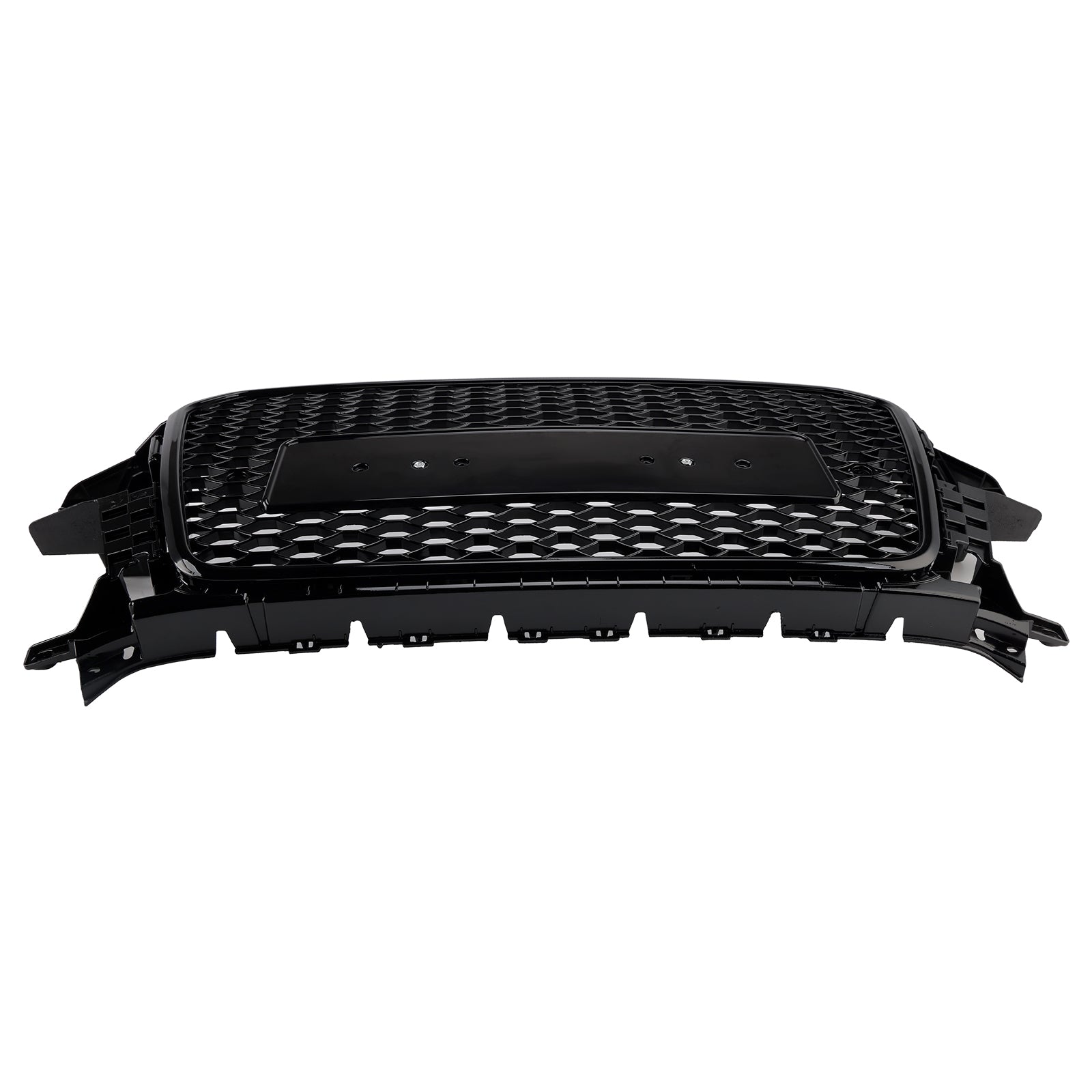 RSQ3 Style Front Honeycomb Mesh Grille Pour Audi Q3 2011-2015 Gloss Black