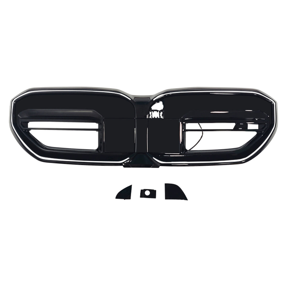 M60-Style Front Bumper Grille Grill Pour BMW 5 Series I5 G60 G61 G68 2024+